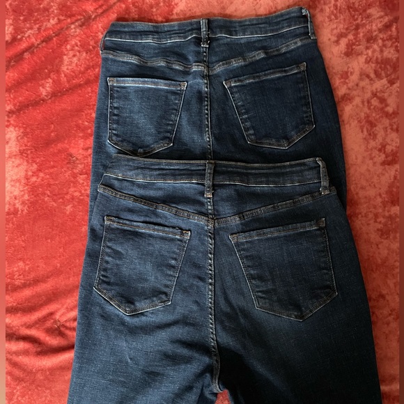 Lot of 2 pair: Old Navy Extra High Rise Rockstar super skinny - Picture 9 of 9